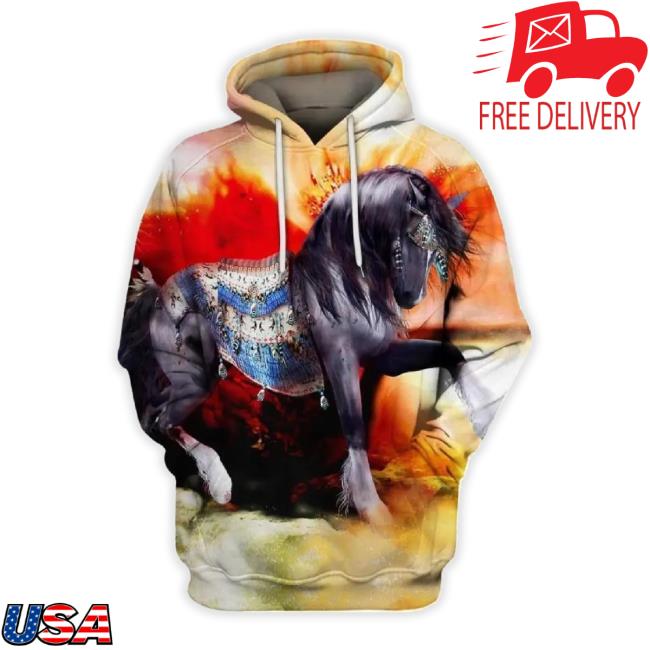 3D All Over Print Horse Classic Shirt Nm120807 For Men And Women – Owlohh